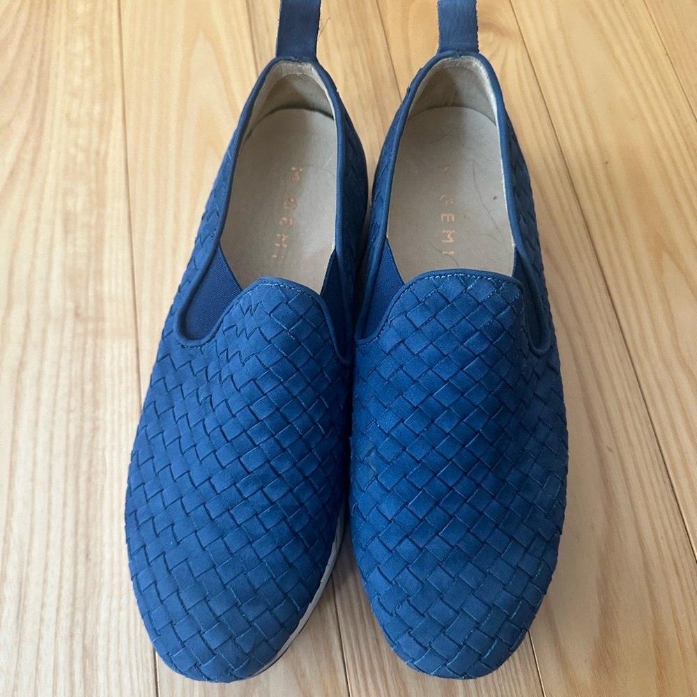 M. Gemi woven slip on shoes 38.5